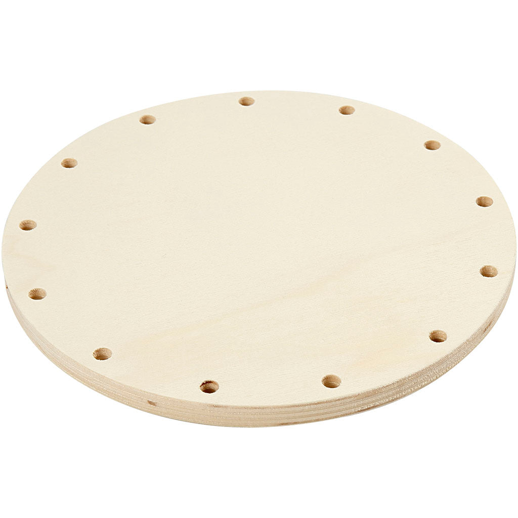 Creativ company basket weaving template, d 18 cm, thickness 10 mm, 1 piece