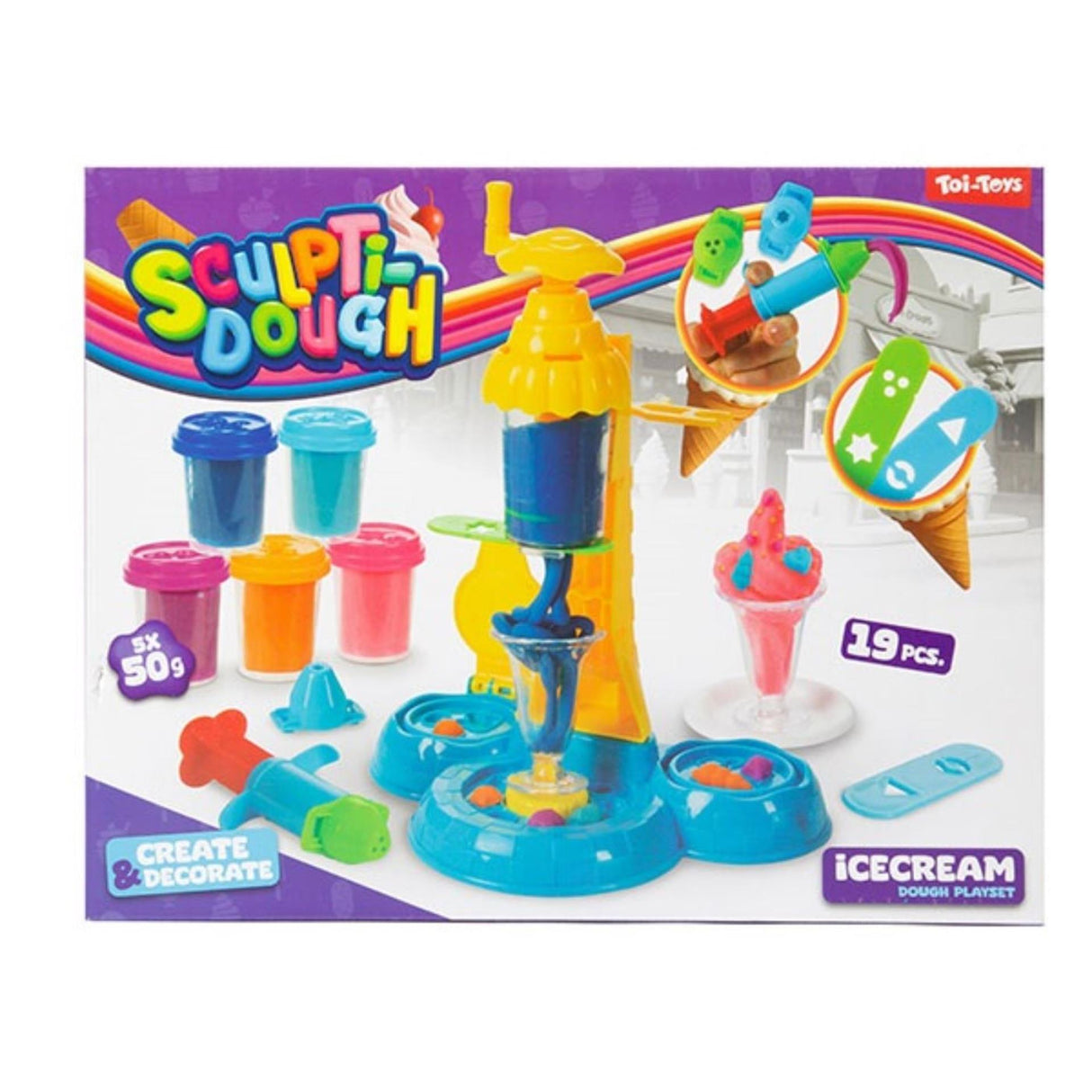 Toi-toys toi toys kleiset ijsje cupcake