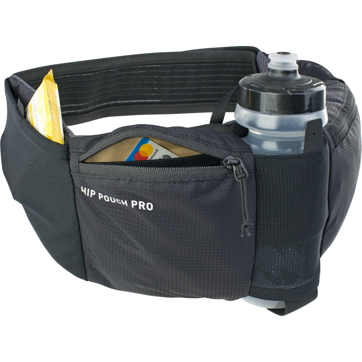 Evoc - hip pouch pro + drink bottle black one size 1l