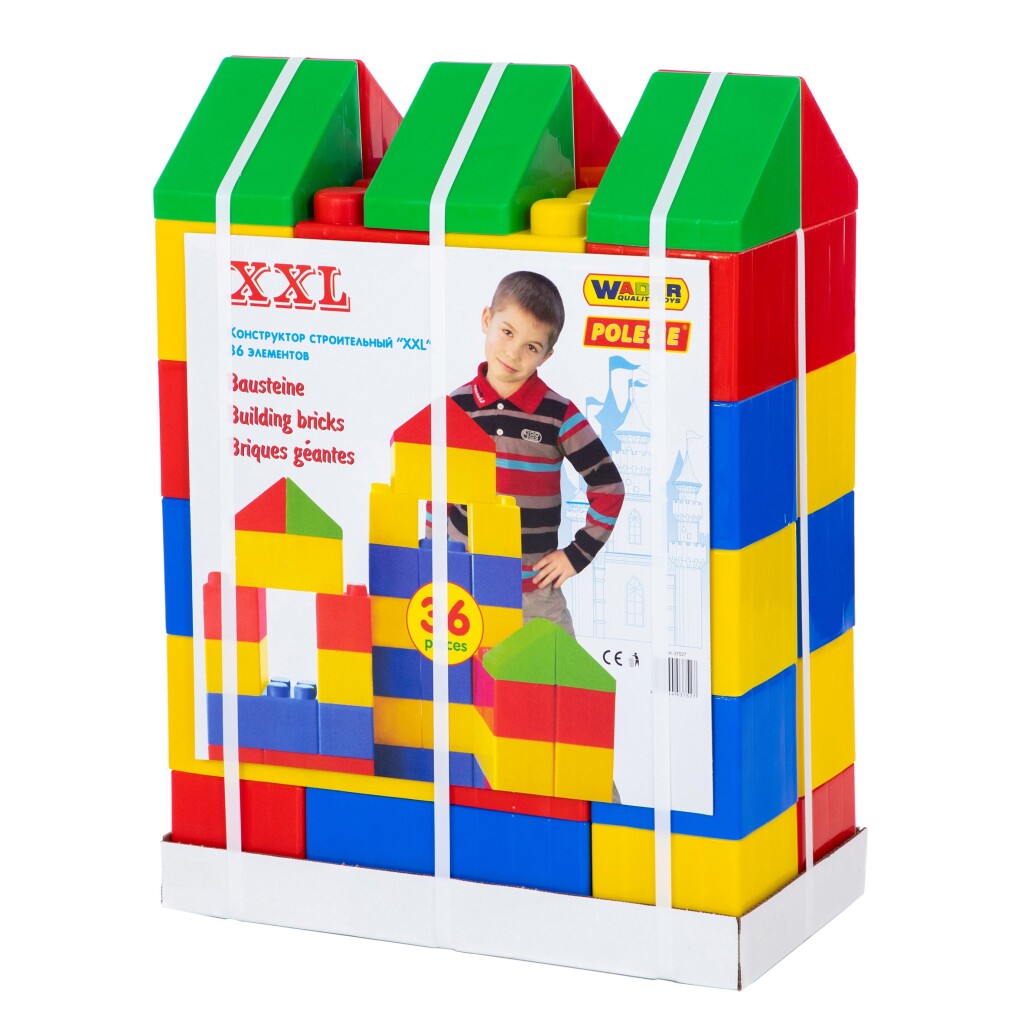 Polesie xxl building blocks 36 pieces