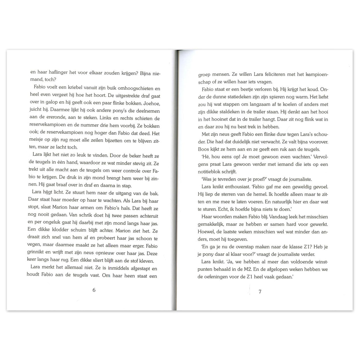 Editorial de caballos dorados de Kluitman: el sueño de Fabio