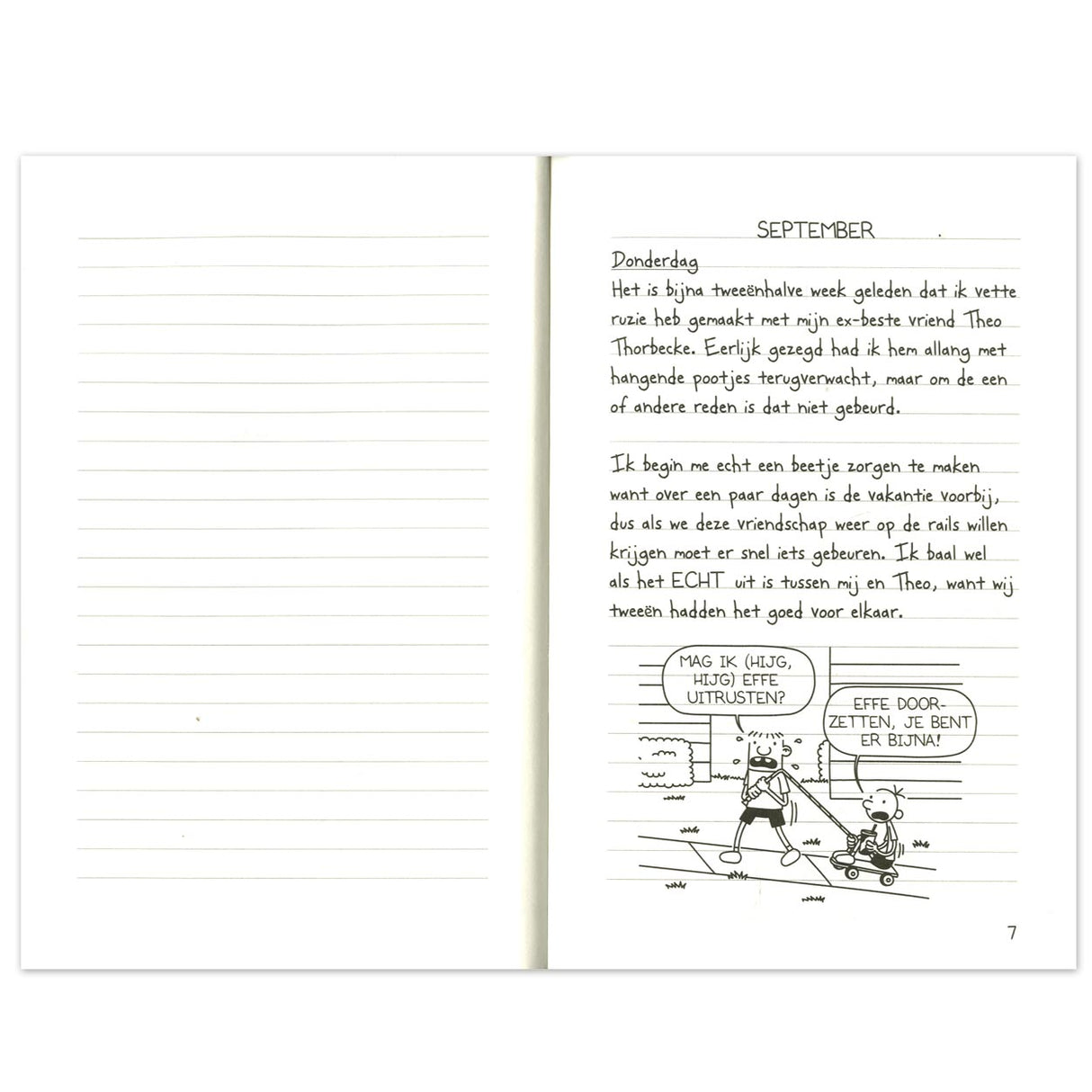 Centraal boekhuis het leven van een loser - niet te doen!