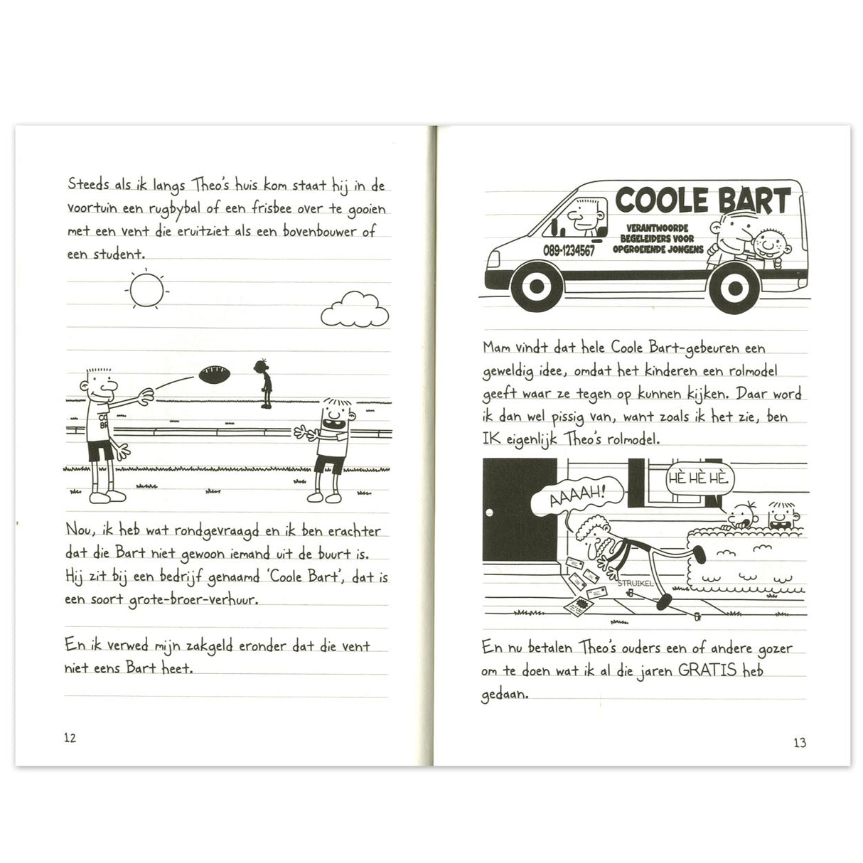 Centraal boekhuis het leven van een loser - niet te doen!