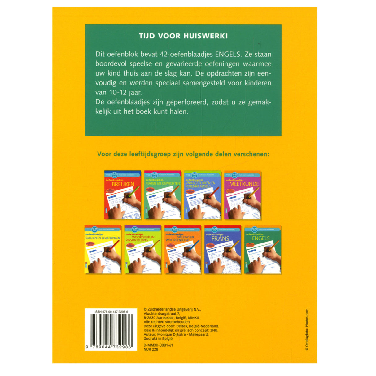 Deltas time for homework practice sheets angleščina 10-12 let