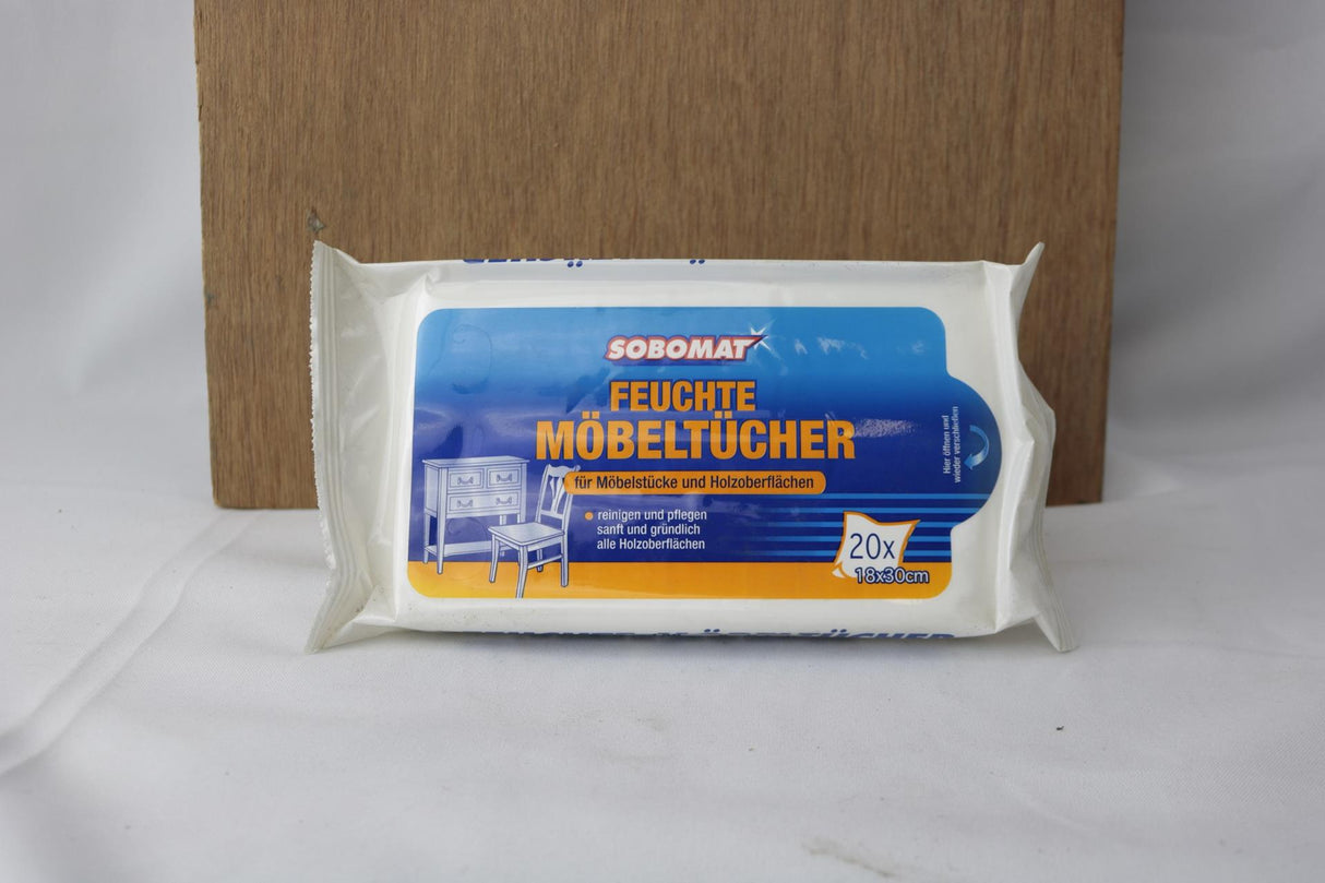 Sobomat vochtige meubeldoekjes 20st