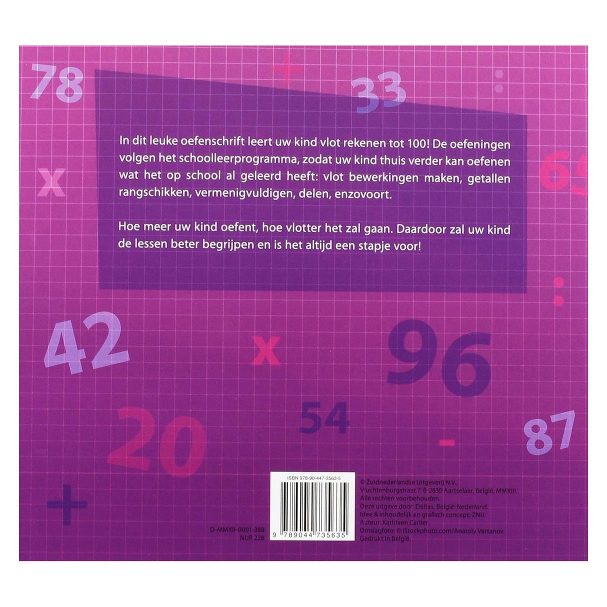 My 2nd grade math practice notebook