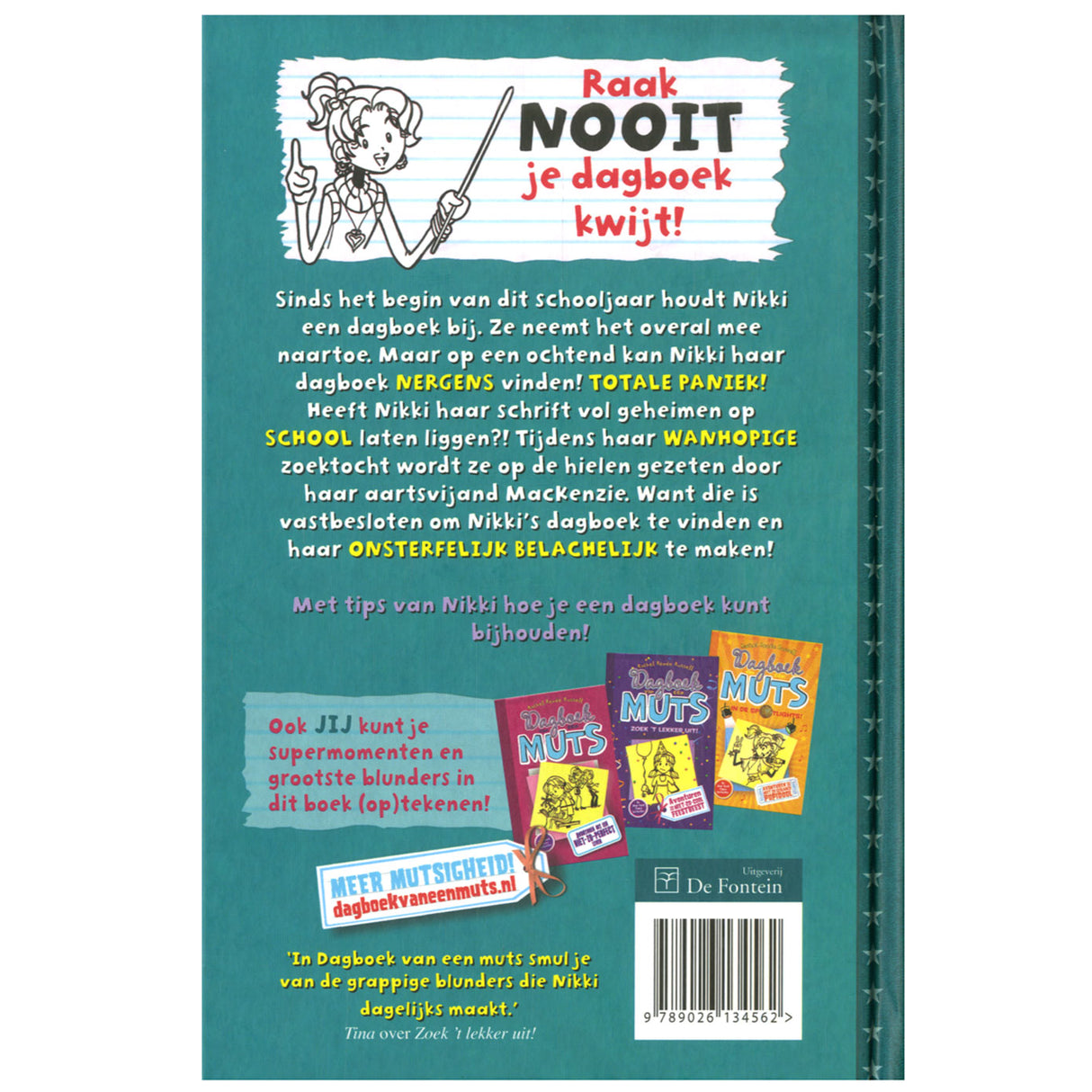 Centraal boekhuis dagboek van een muts - mijn gemuts