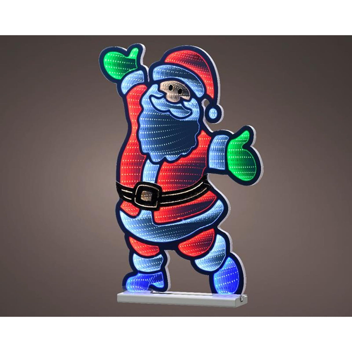 Lumineo infinity lights kerstman h60cm