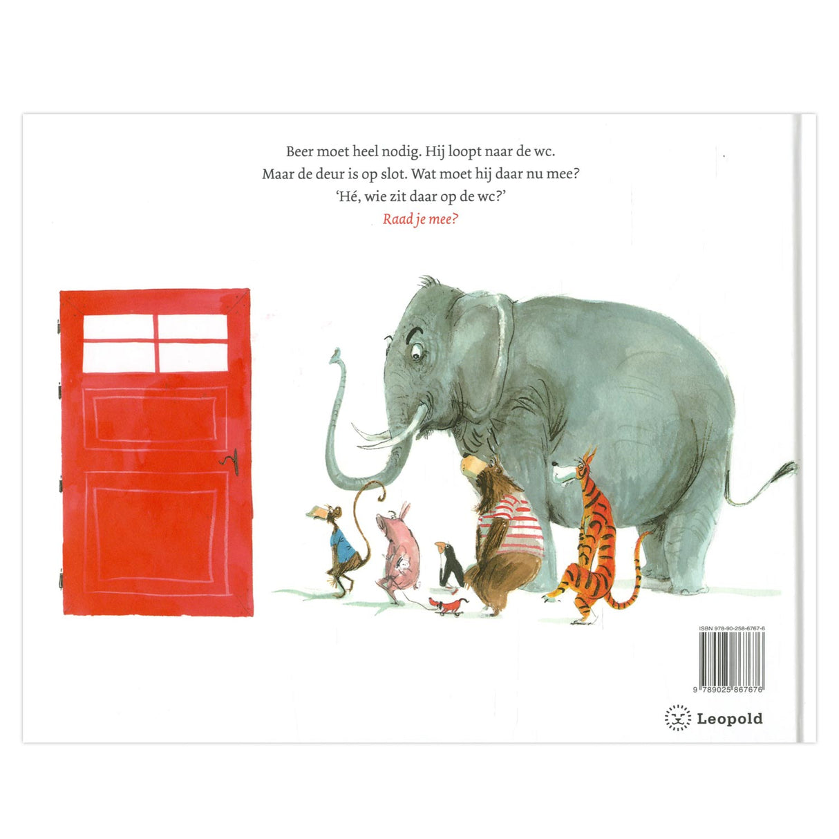 Wpg uitgevers hé, wie zit er op de wc?