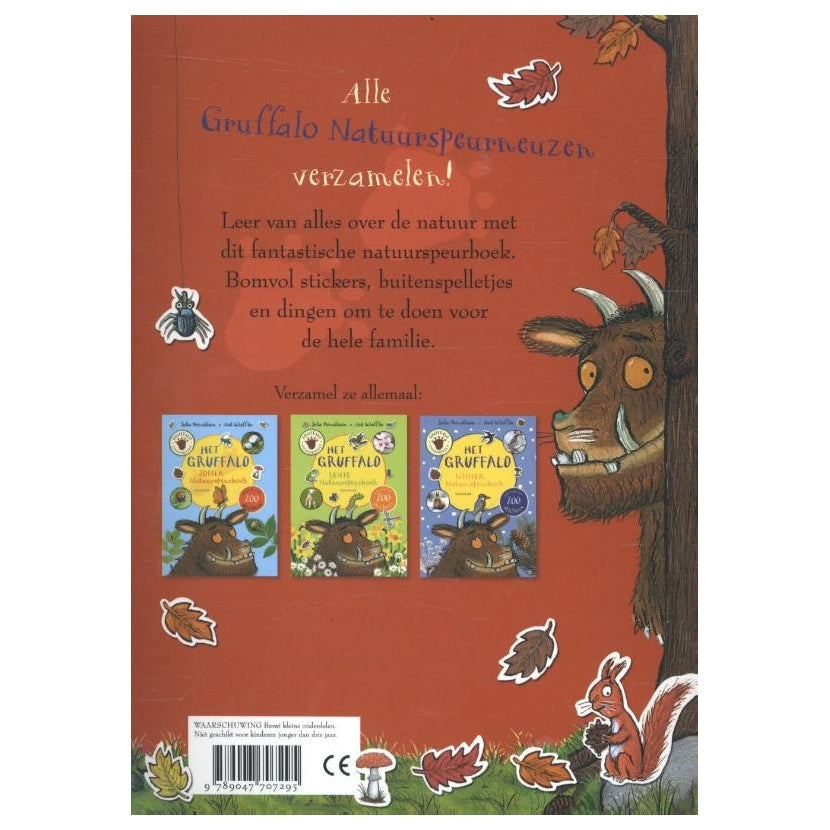 Centraal boekhuis gruffalo herfst natuurspeurboek