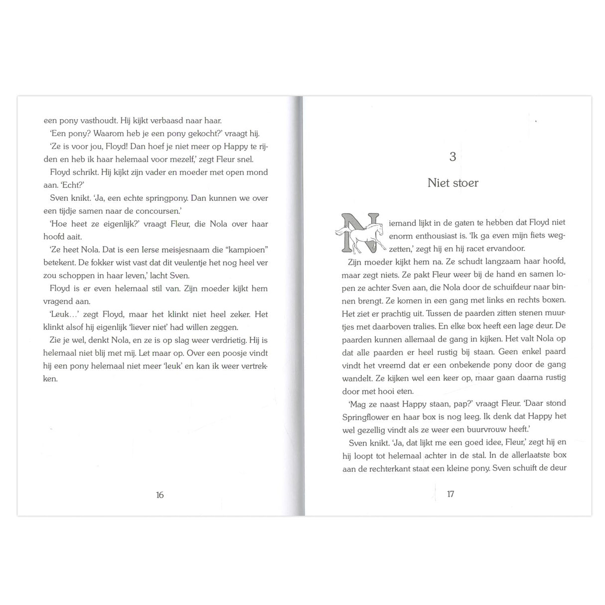 Uitgeverij kluitman gouden paarden: nola met hart en ziel