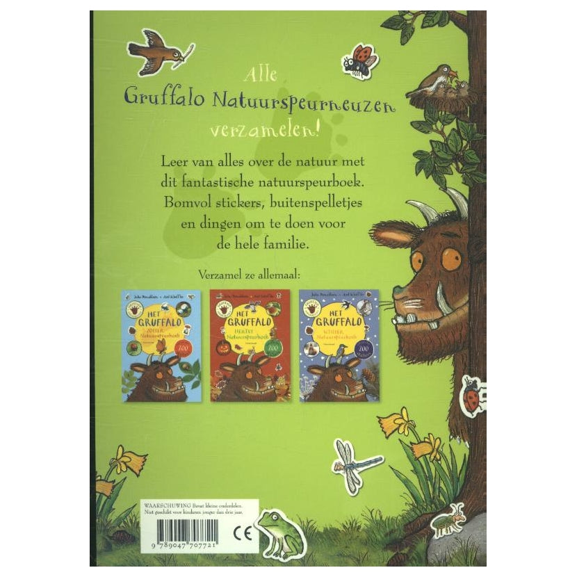 Central book house the gruffalo spring nature detective book
