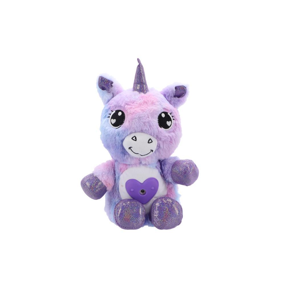 Basic plush cuddly toy animal with projector + light