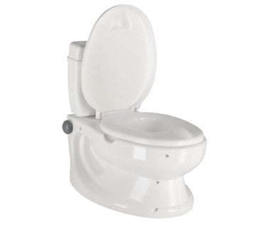 Toilet educational white
