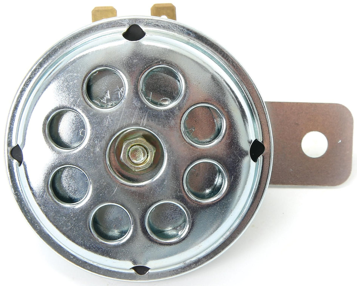 Mza horn horns 6 volt chrome universal