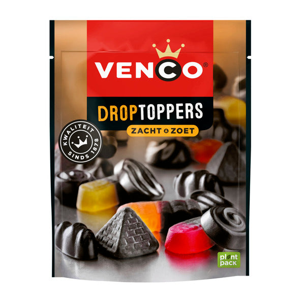 Saco macio e doce de toppers de alcaçuz Venco (10x 225gr)