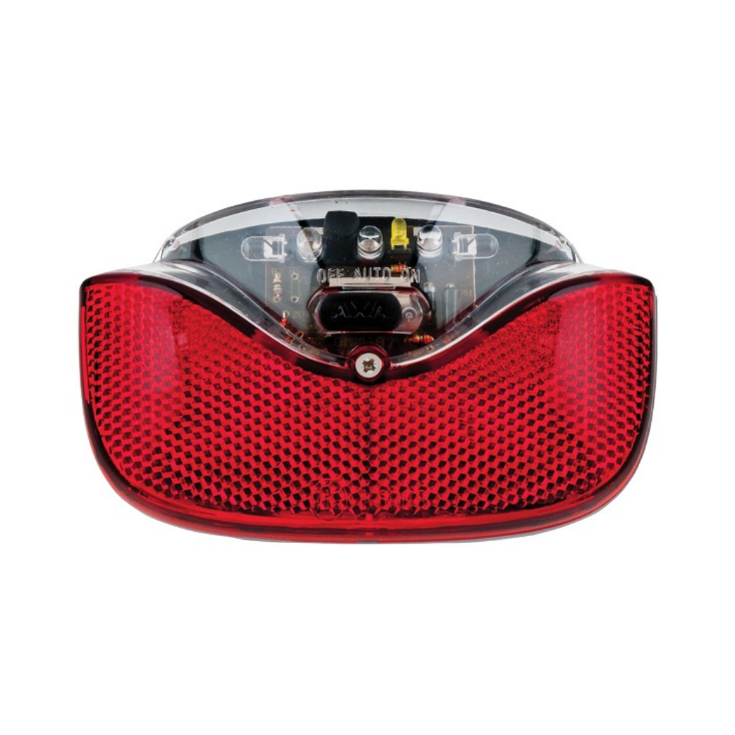 Rear light AXA Omega Battery Car 50-80 mm (on card)
