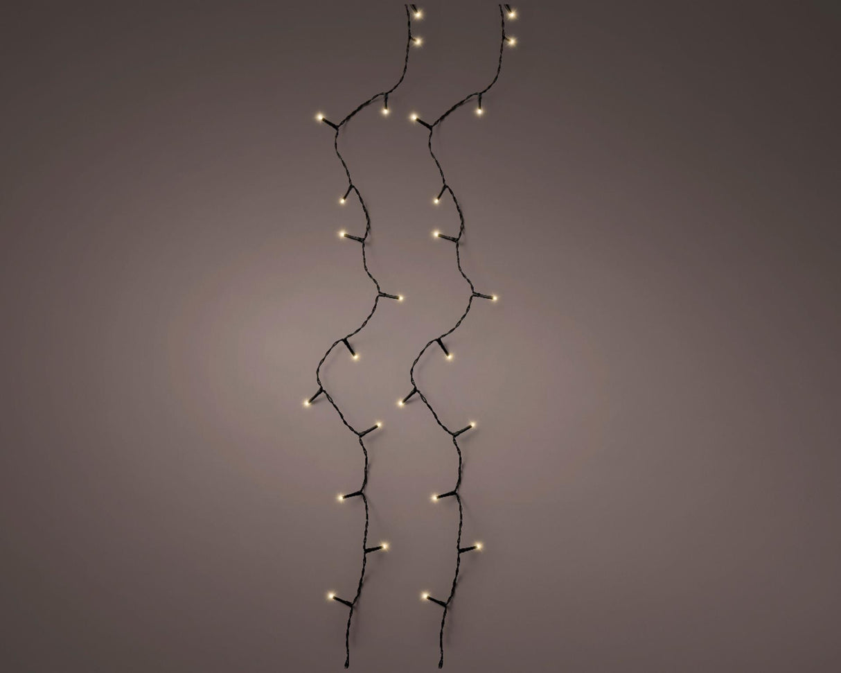 Lumineo basic kerstverlichting 80led champagne