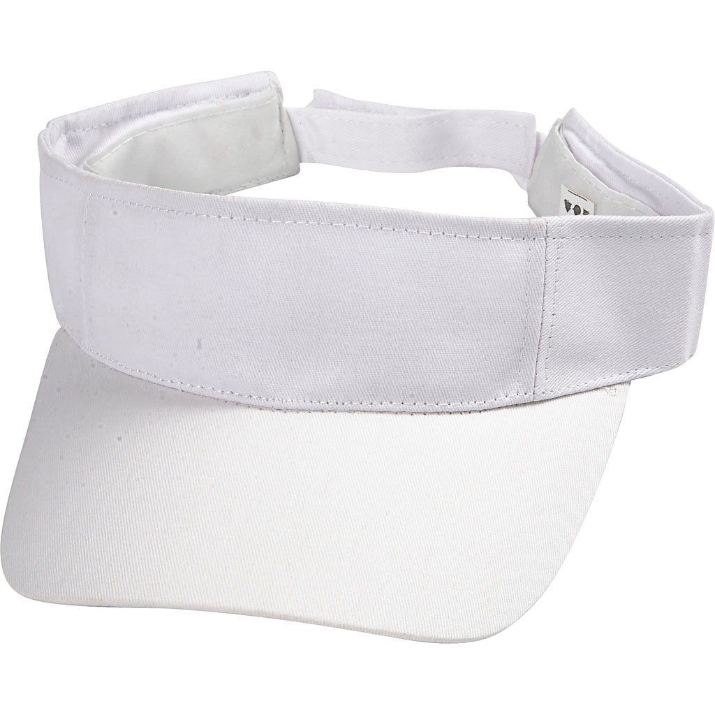 Creativ company sun visor, size 56 cm, white, 1 piece