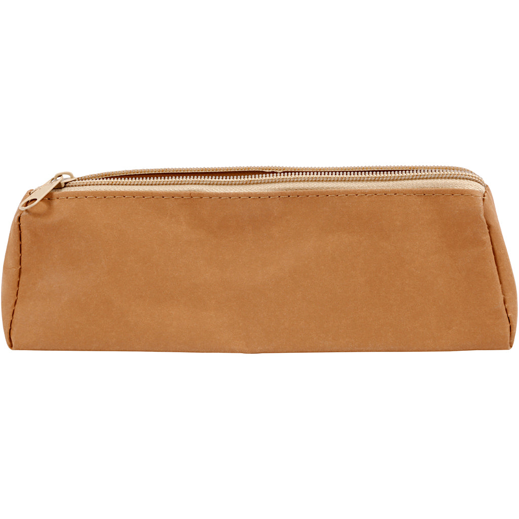Creativ company pencil case, size 20x7x7 cm, light brown, 1 piece