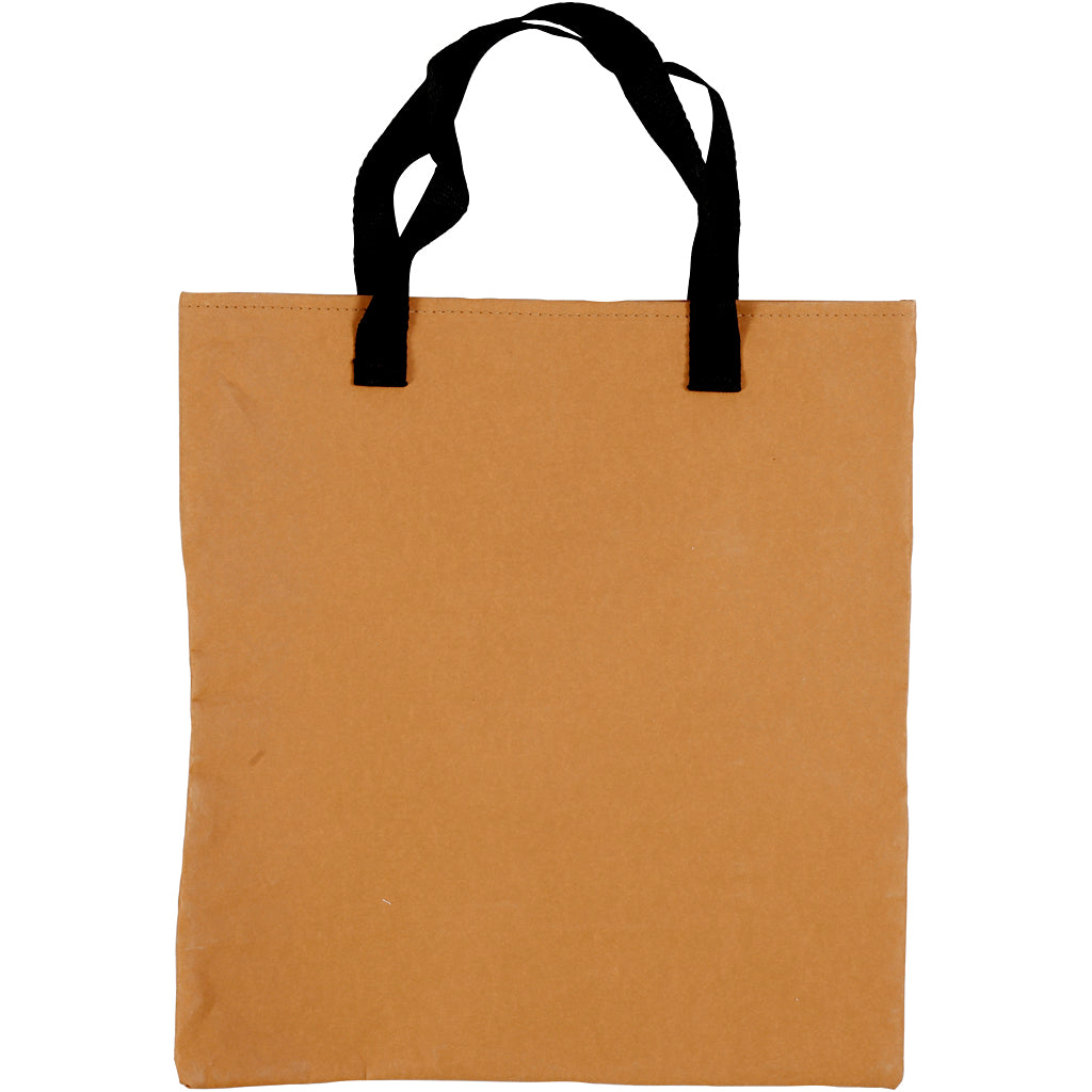 Creativ company shopping bag, size 35x38 cm, light brown, 1 piece