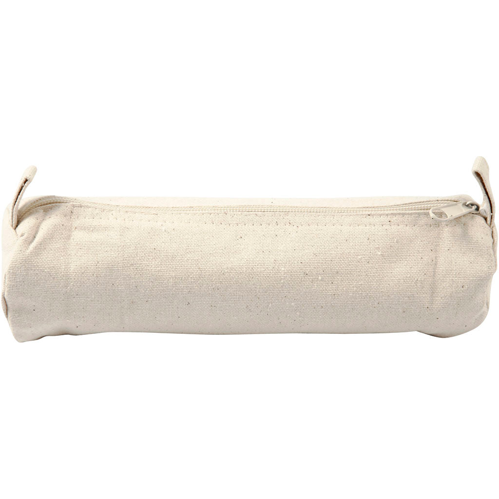 Creativ company pencil case, l: 20 cm, d 6 cm, 300 g, light natural, 1 piece