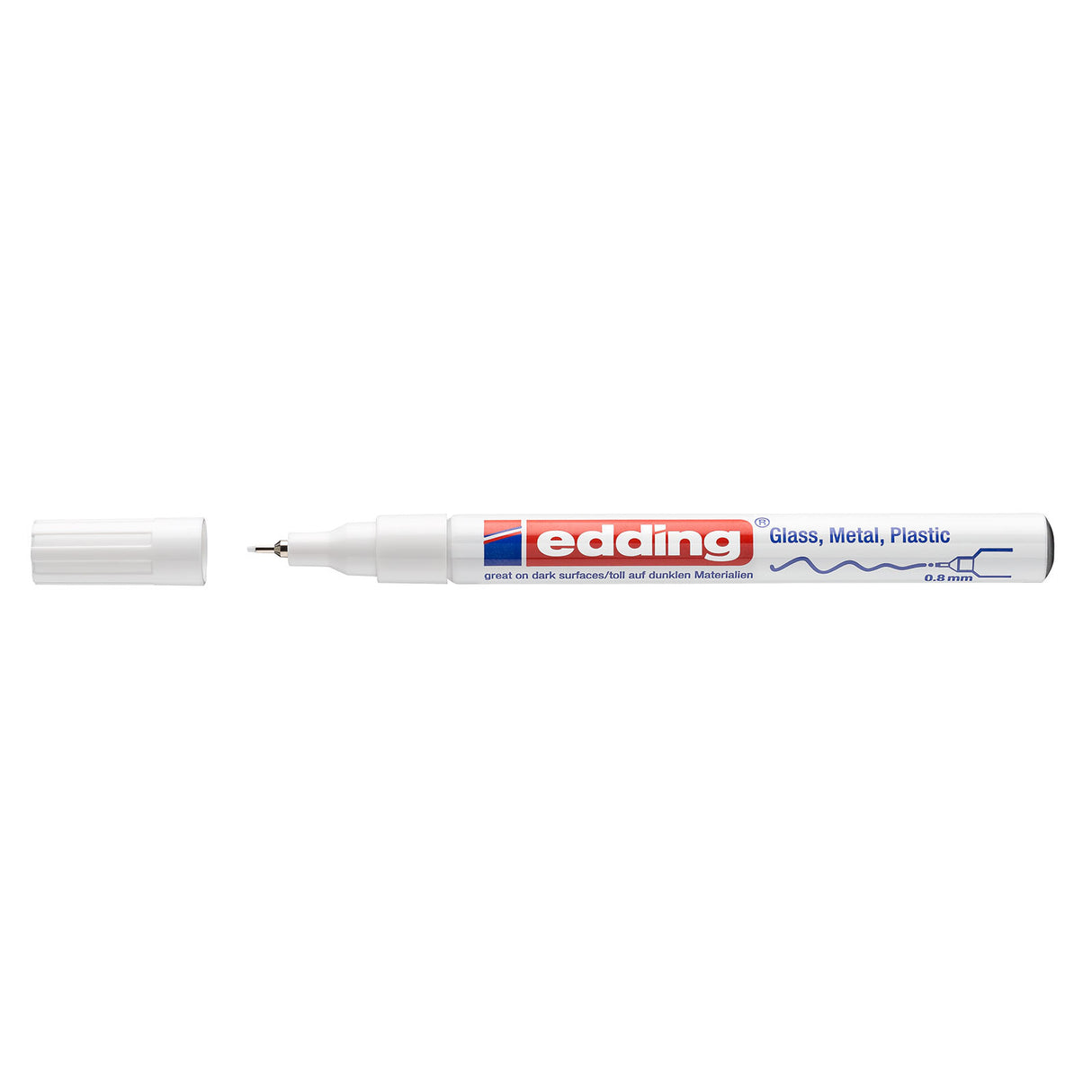 Edding • 780 fixka 0,8 mm okrúhla biela