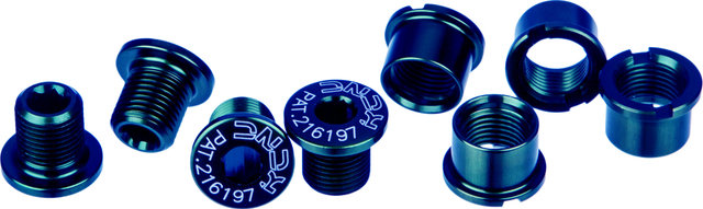 Kcnc long chainring bolt set, mtb m8