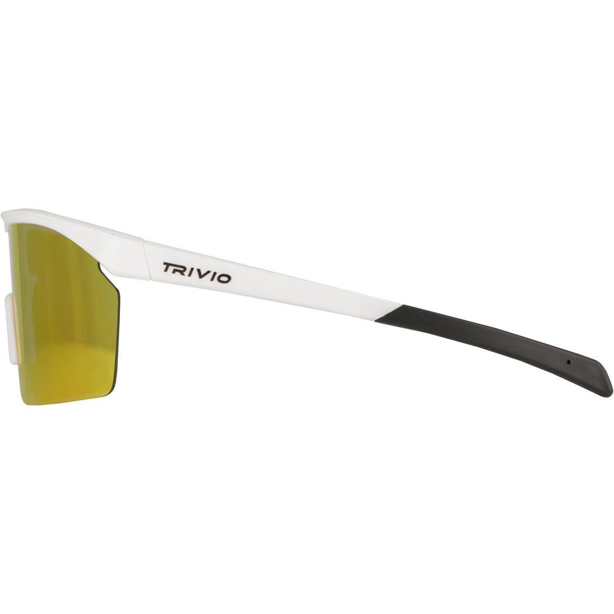 Trivio - cycling glasses noa white revo red with extra transparent lens