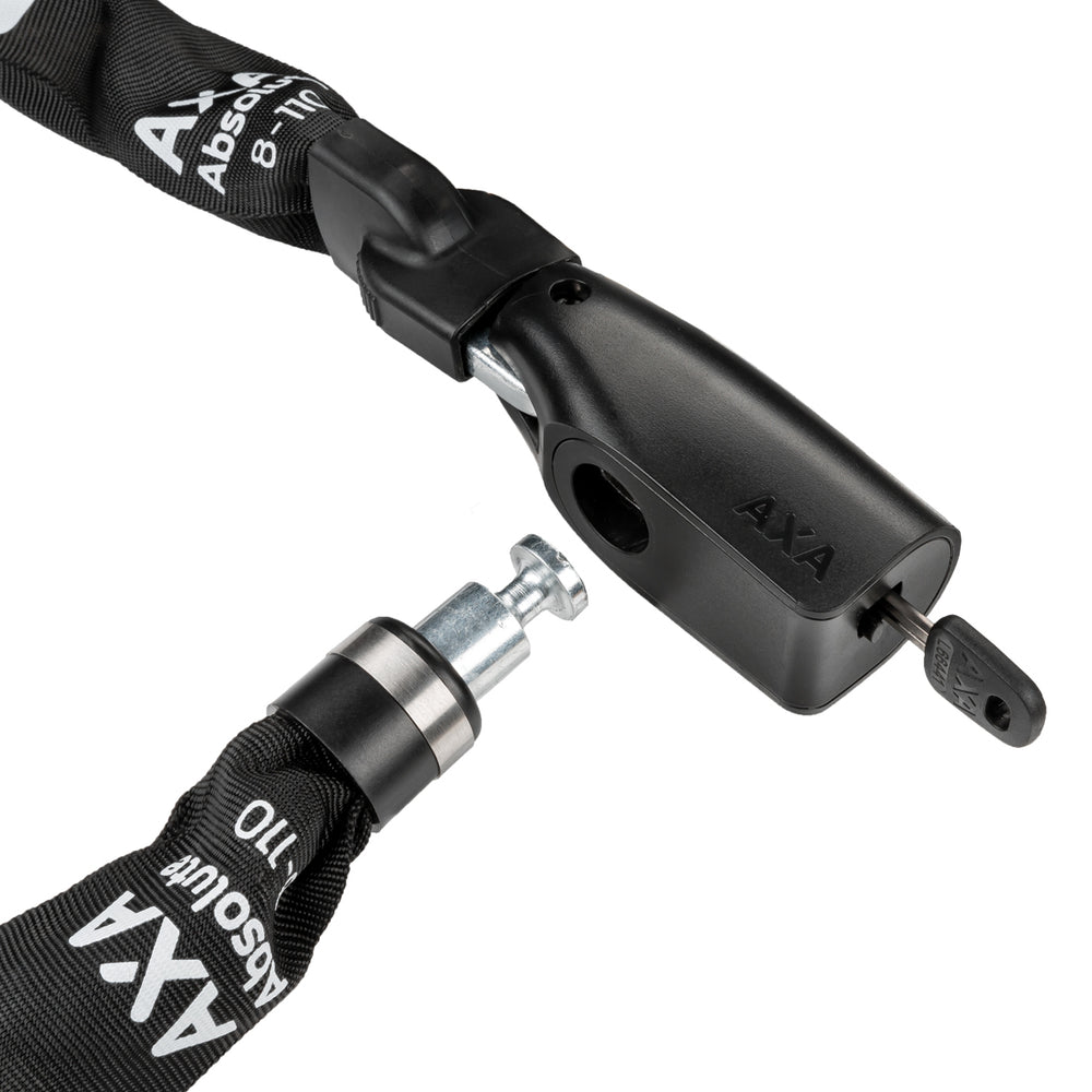 Absolute 8-90 auto-click black chain lock