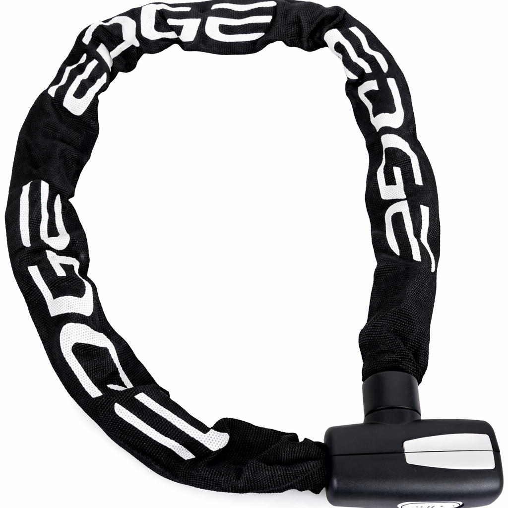 Blokada łańcucha krawędzi Silna 100cm Ø8 Czarna