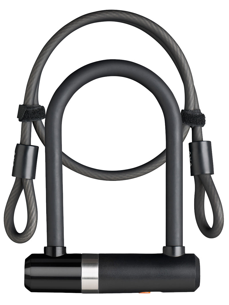 Axa Beugellot Newton Mini con cable de ranura 100 8 - Negro