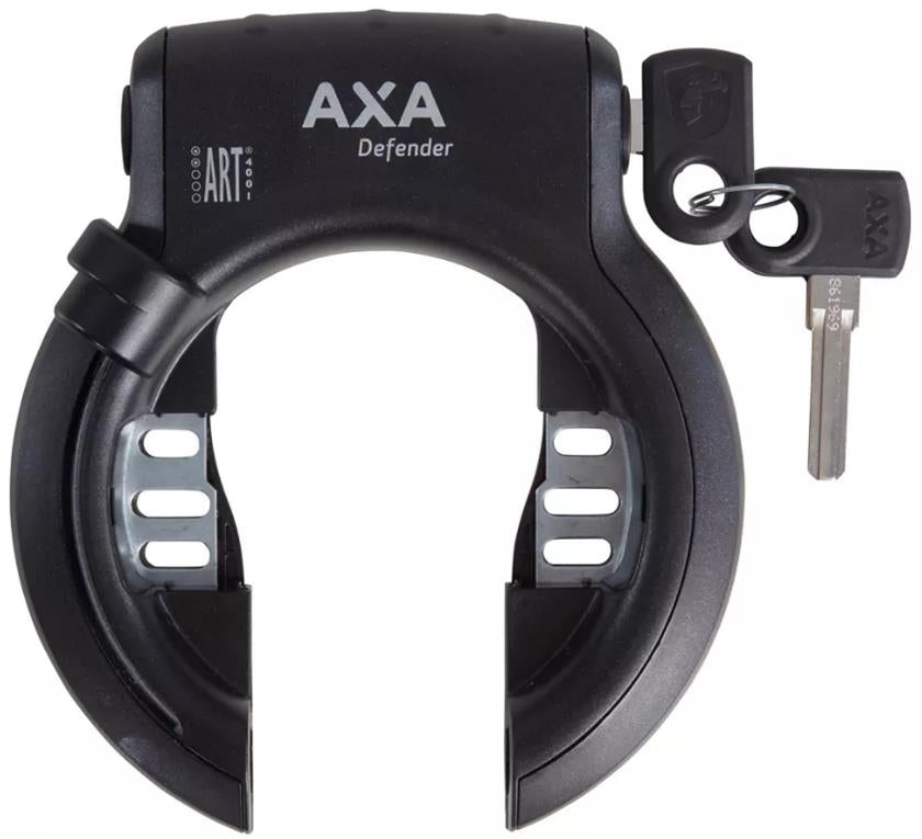 AXA Defender - High-quality frame lock, 12 security level, ART 2 stars, black gloss, 80cm