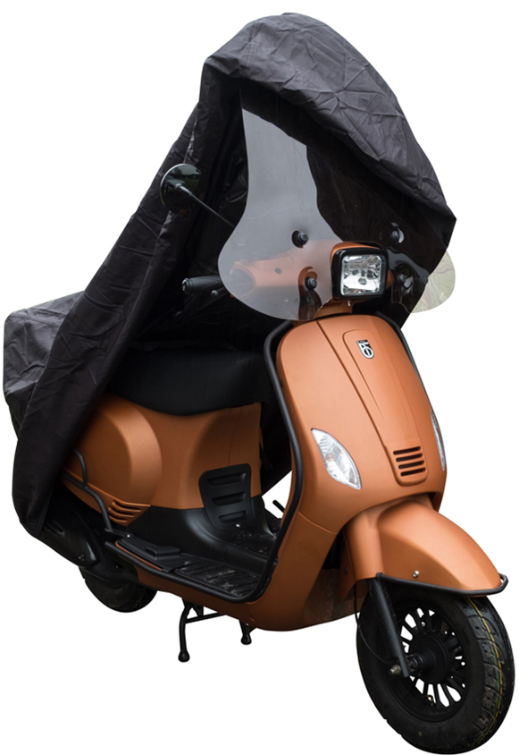 DS Cover Scooter Cover Cup med Windshield Medium