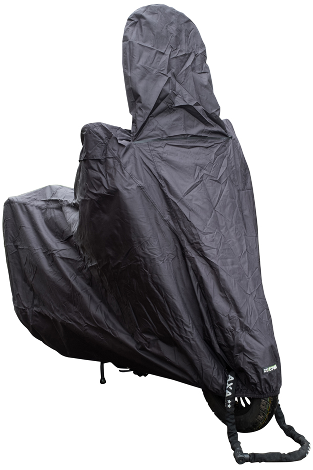 DS Cover Scooter Cover Cup med Windshield Medium