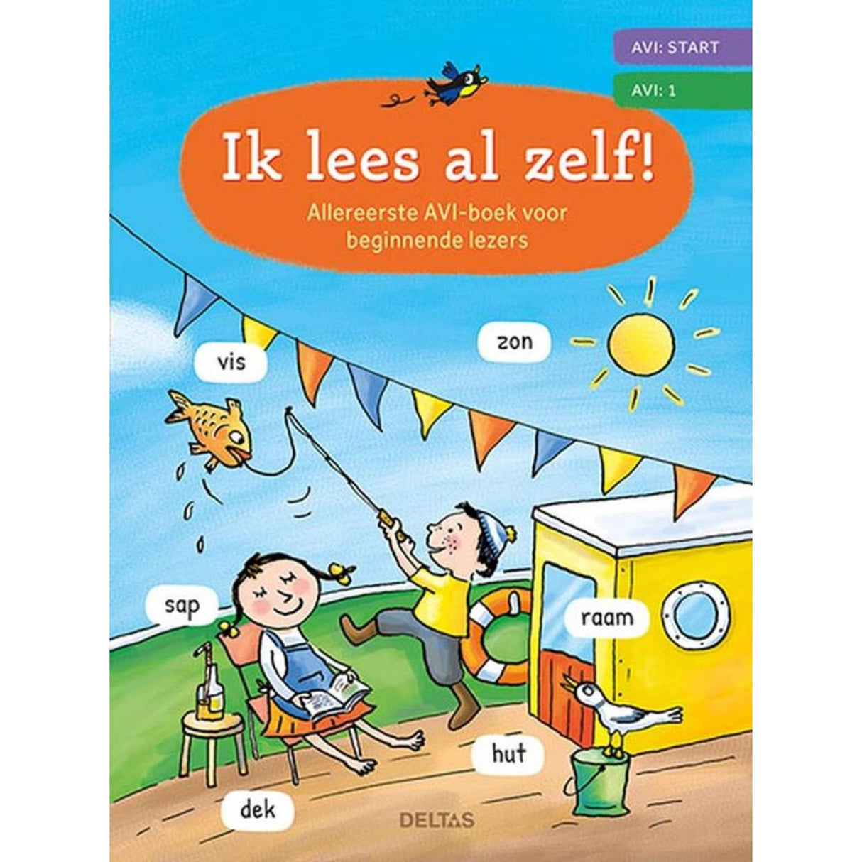 Deltas ik lees al zelf! allereerste avi-boek voor beginnende lezers