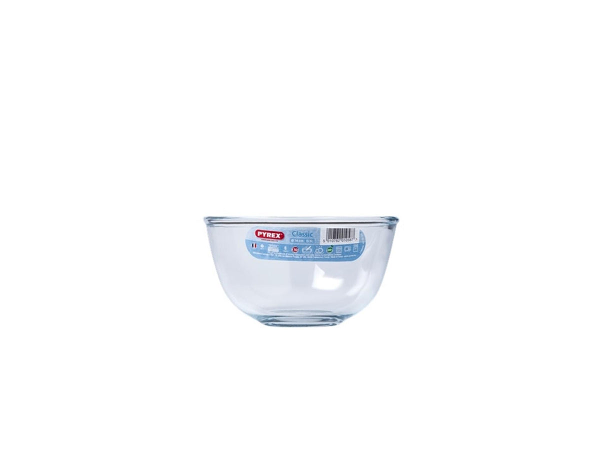 Pyrex prep store classic mixing bowl 14 cm 0.5l glass