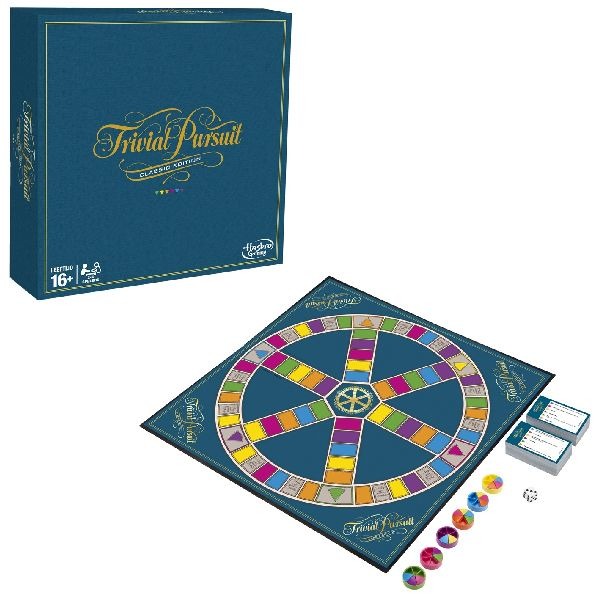 Настолна игра Hasbro Trivial Pursuit 27 x 27 x 7 см