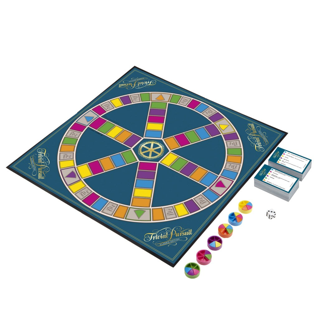 Настолна игра Hasbro Trivial Pursuit 27 x 27 x 7 см