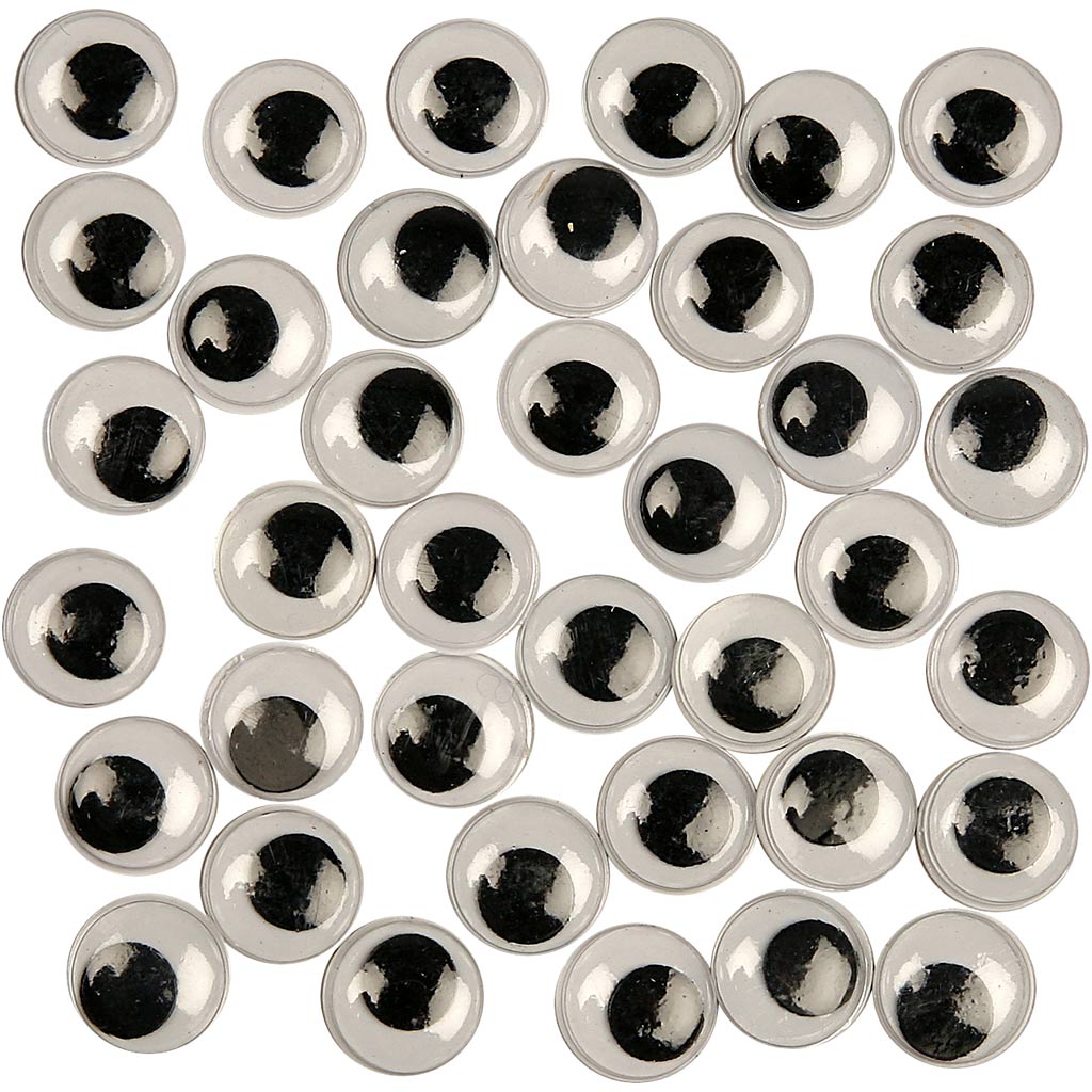 Creative company googly eyes, non-adhesive, d 12 mm, 30 pieces 1 box