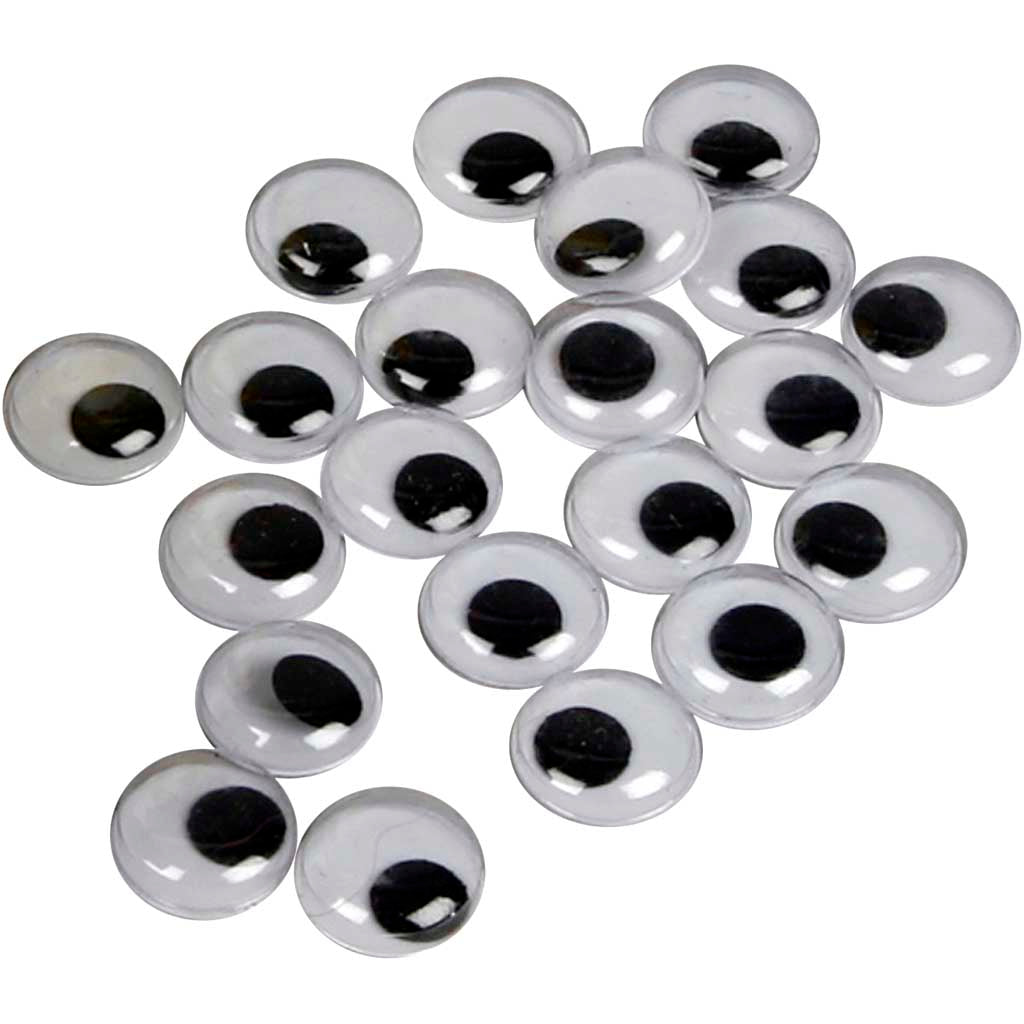 Creative company googly eyes, non-adhesive, d 14 mm, 30 pieces 1 box