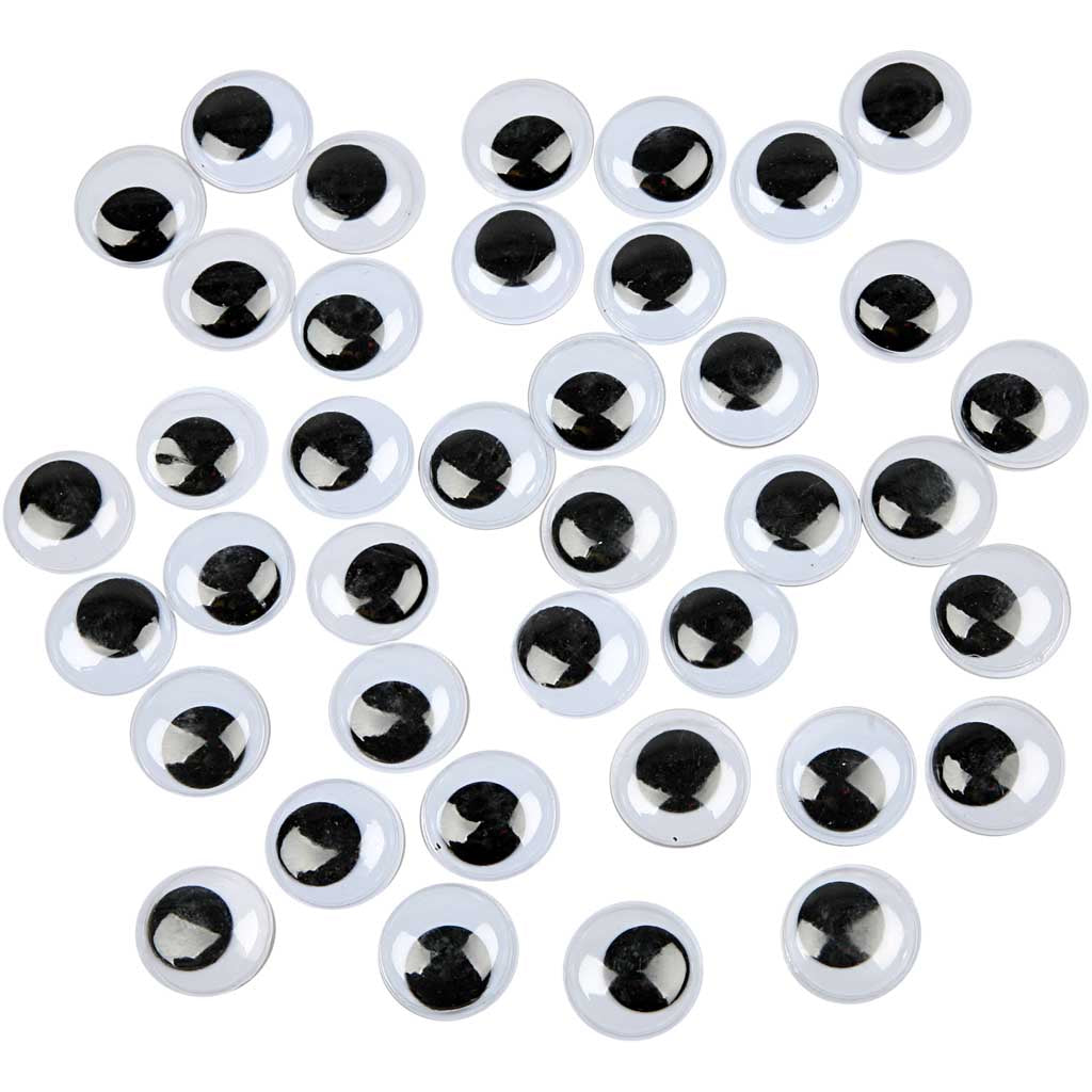 Creative company googly eyes, non-adhesive, d 20 mm, 16 pieces 1 box