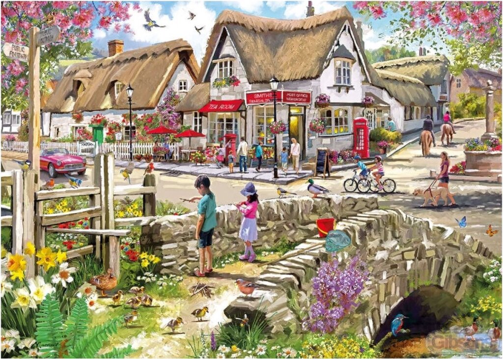 Gibsons puzzle jonquilles et canetons 1000 pièces