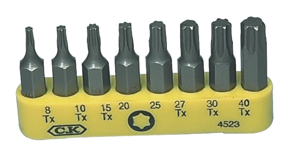 C.k. c. k. ck-4523 8-piece torx bit set