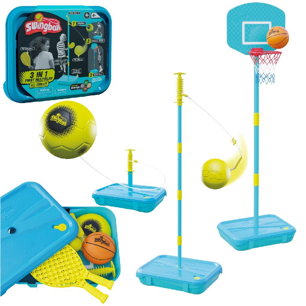 Mookie 3in1, premier swingball multijoueur