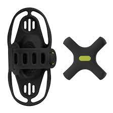 Knochensammlung Universal Telefonhalter Bike Krawatte Pro4 + Riemen schwarz