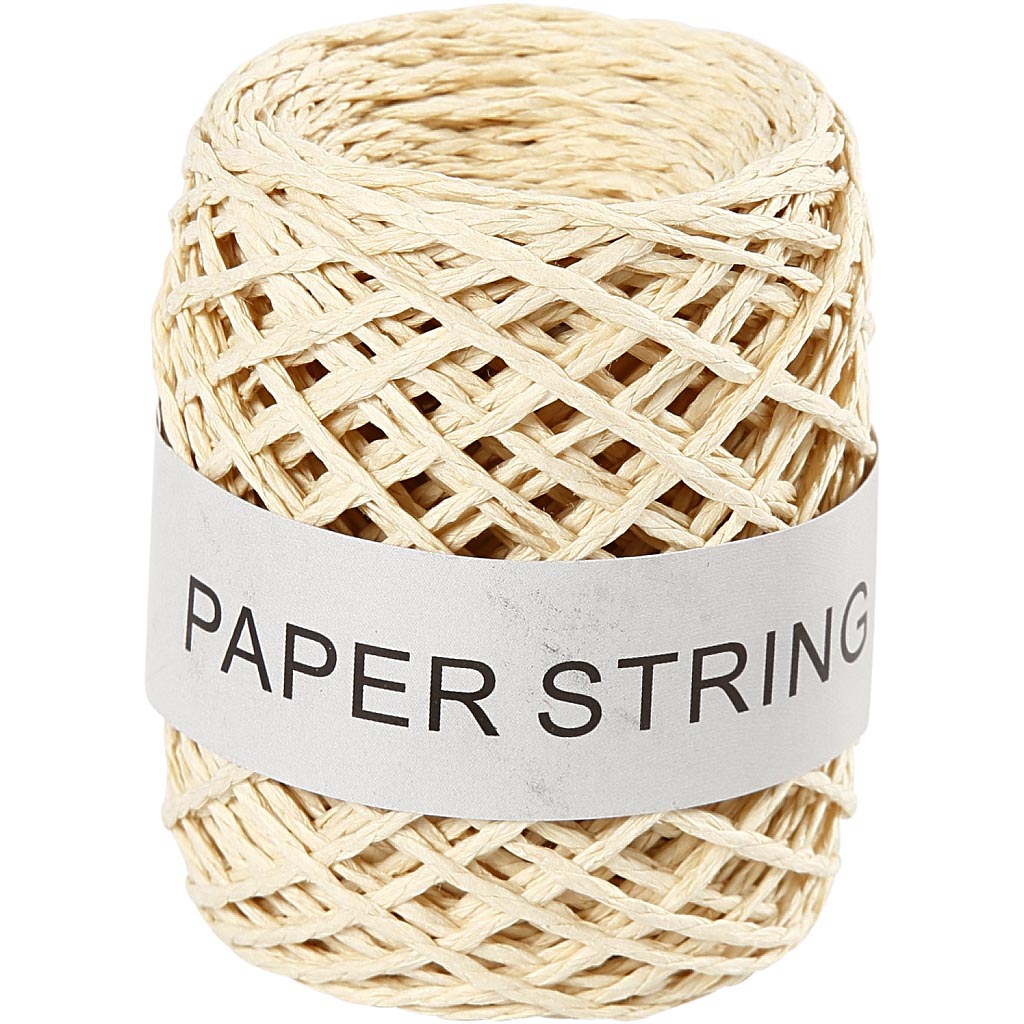 Creativ company paper cord, thickness 1 mm, natural, 50 m 1 roll