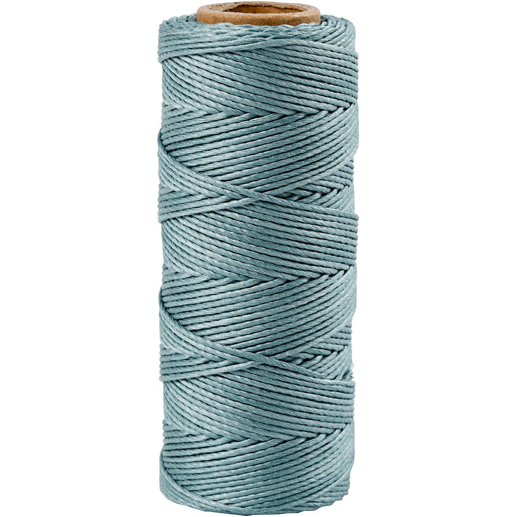 Creativ company bamboo cord, thickness 1 mm, dark turquoise, 65 m 1 roll