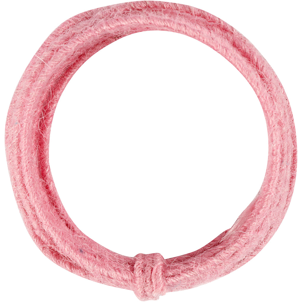 Creativ company jute cord, thickness 2-4 mm, pink, 3 m 1 box