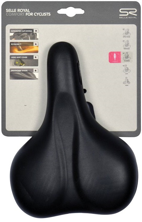 Saddle rowerowy Selle Royal Rio Plus Women - Black